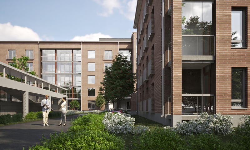 Perinteitä ja loft-henkistä kaupunkielämää merellisen Toppilansalmen upouusissa Avara-kodeissa Oulussa