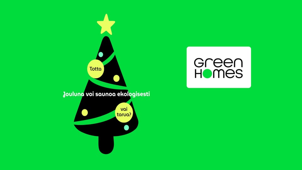 Jouluna voi sanoa ekologisesti - Totta vai tarua?
