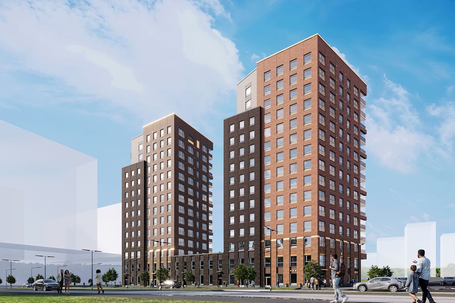 Avara-Helsinki-Keski-Pasila-Veturitie-Julkisivu