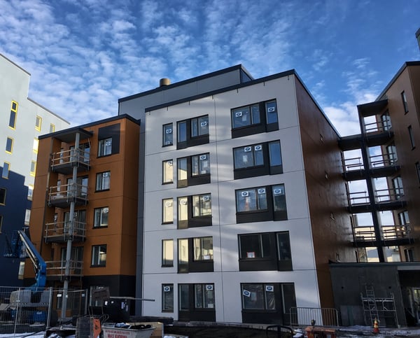 Tampereen Härmälänrantaan valmistuu upean urbaaneja Avara-asuntoja