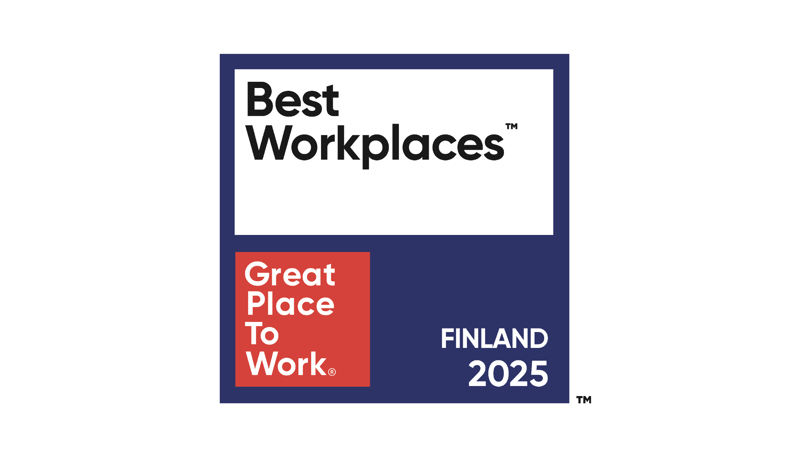 Avara is one of Finland's Best Workplaces 2025!