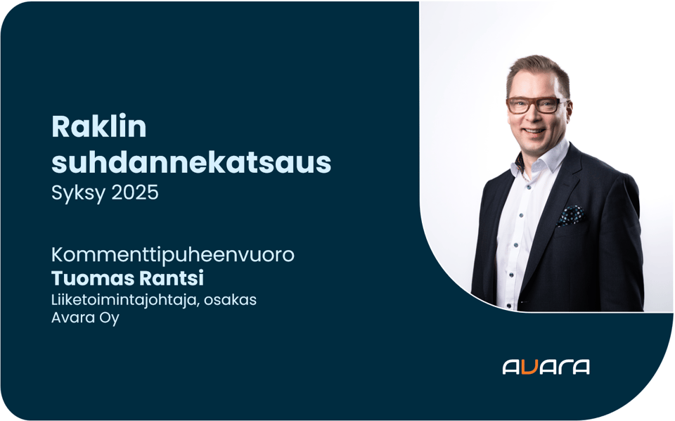 Asuntomarkkinan suunta – Avaran analyysi Raklin suhdannekatsauksessa