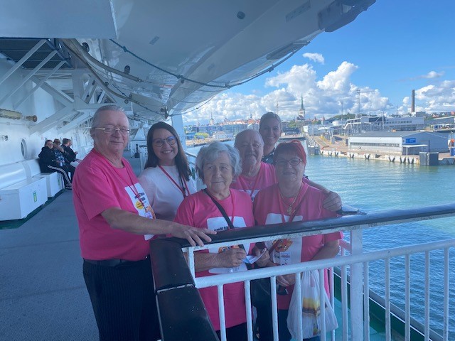 Avaran asukastoimikuntalaiset osallistuivat Vuokralaispäivien risteilylle