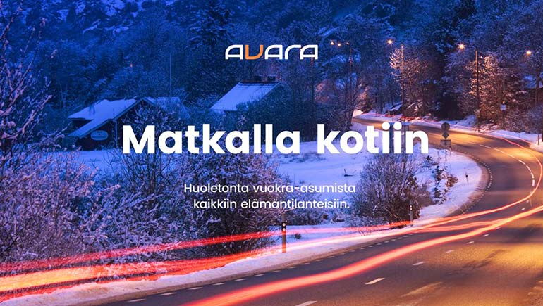 Avara matkalla kotiin