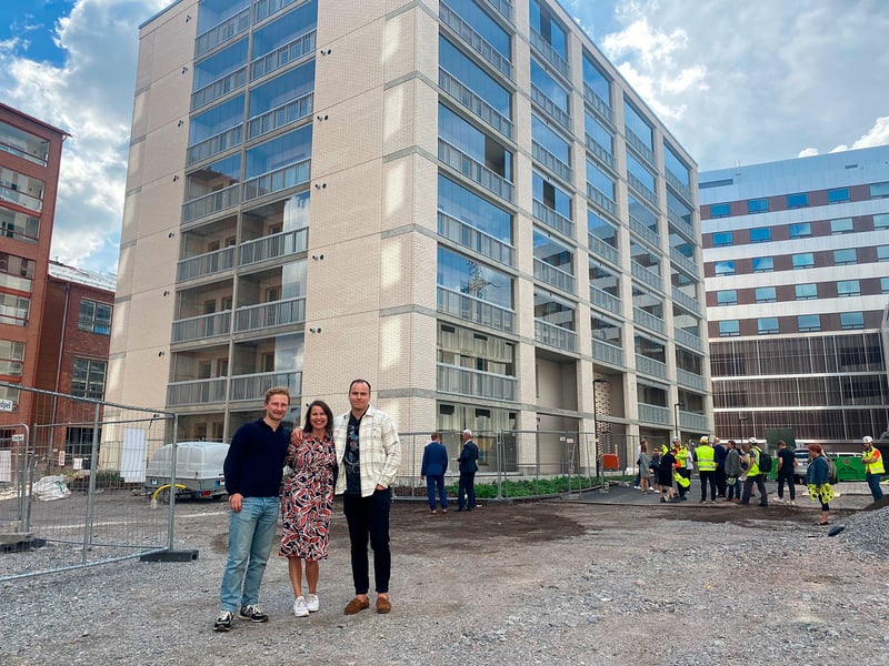 Apartments of newly-built Herttoniemi development project rented at record speed