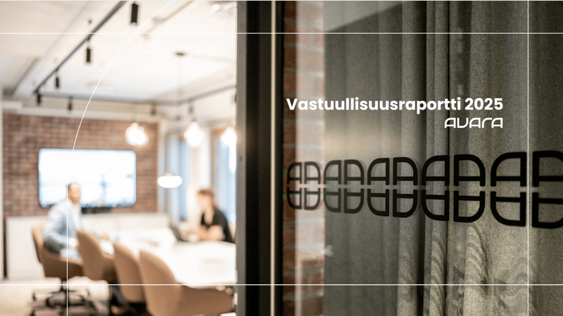 Vastuullisuusraporttimme vuodelta 2025 on julkaistu